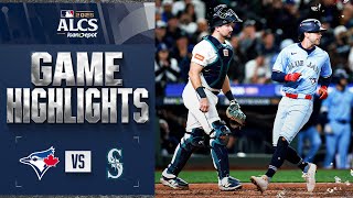 Blue Jays vs. Mariners ALCS Game 4 Highlights (10\/16\/25) | MLB Highlights