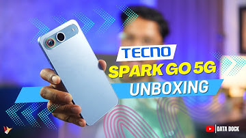 Tecno Spark Go 5G Smartphone Under 10K | Unboxing | 6000mAh Battery, 120Hz Display #datadock #tecno