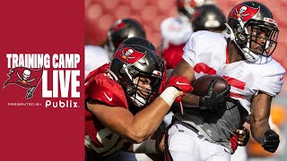 Who Stood Out During the Bucs First Scrimmage? | Training Camp Live