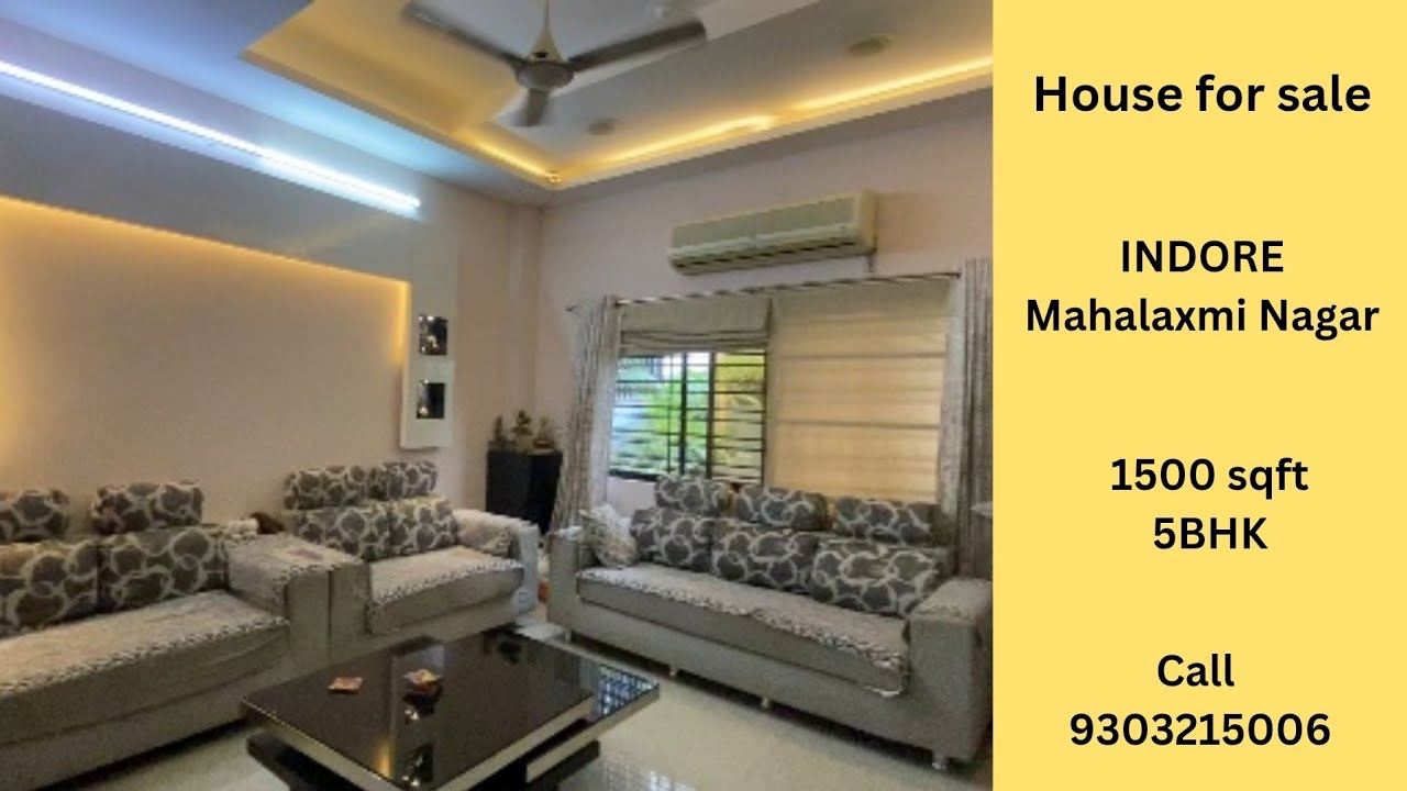 House for Sale in Mahalaxmi Nagar, Indore | Fully Furnished | High Rental Income