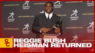 2024 USC Football: Reggie Bush Heisman Returned! [4K]