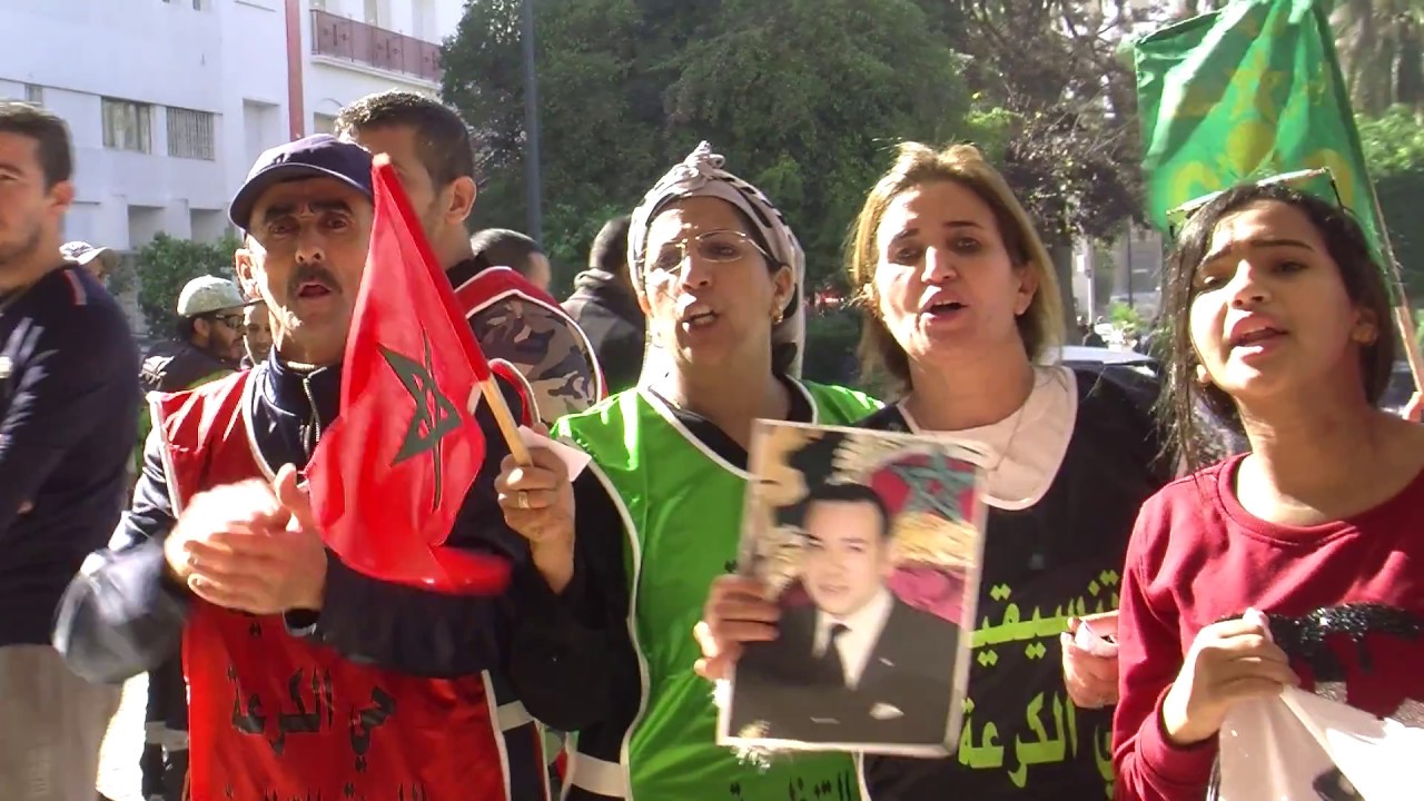 ساكنة دوار الكرعة تصعد من إحتجاجاتها أمام ولاية الرباط سلا القنيطرة     hibapress