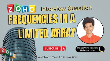 Frequencies in a Limited Array | GFG | Approach + Code with explanation.