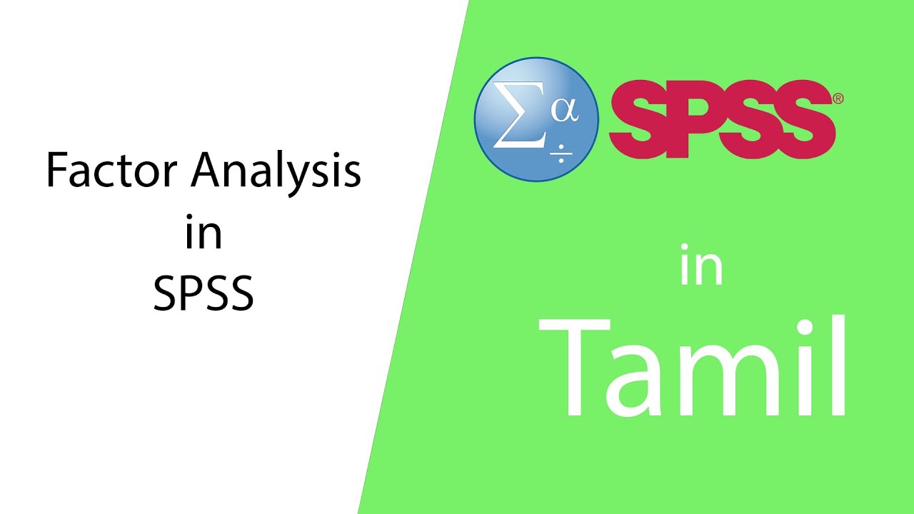 Factor Analysis in SPSS - YouTube