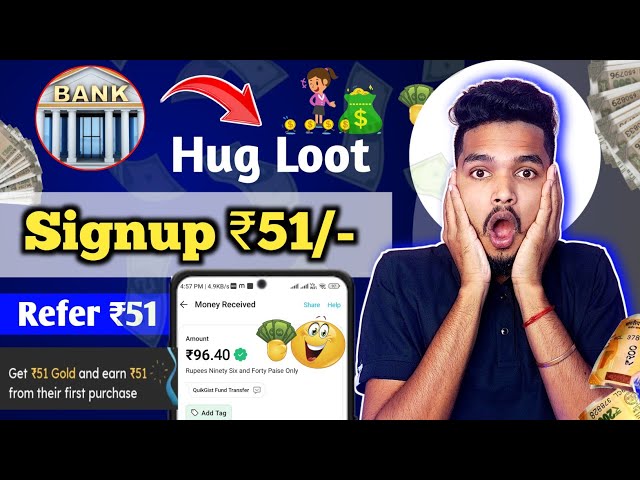 [ Biggest Loot 2024 Signup ₹50 & Refer ₹50😱 ] Sugar Wallet Unlmited Trick || New Earning App Today🔥 class=