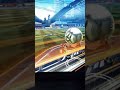 Rocket leauge crazy save followed up with a nice goal