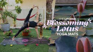 Match Highlights Liforme Blossoming Lotus Yoga Mat | From the Muddy Depths, a Lotus Blooms