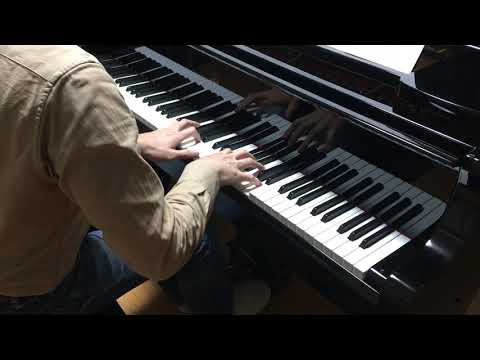 ふるさと（岡野貞一／横山潤子編曲）ピアノパート