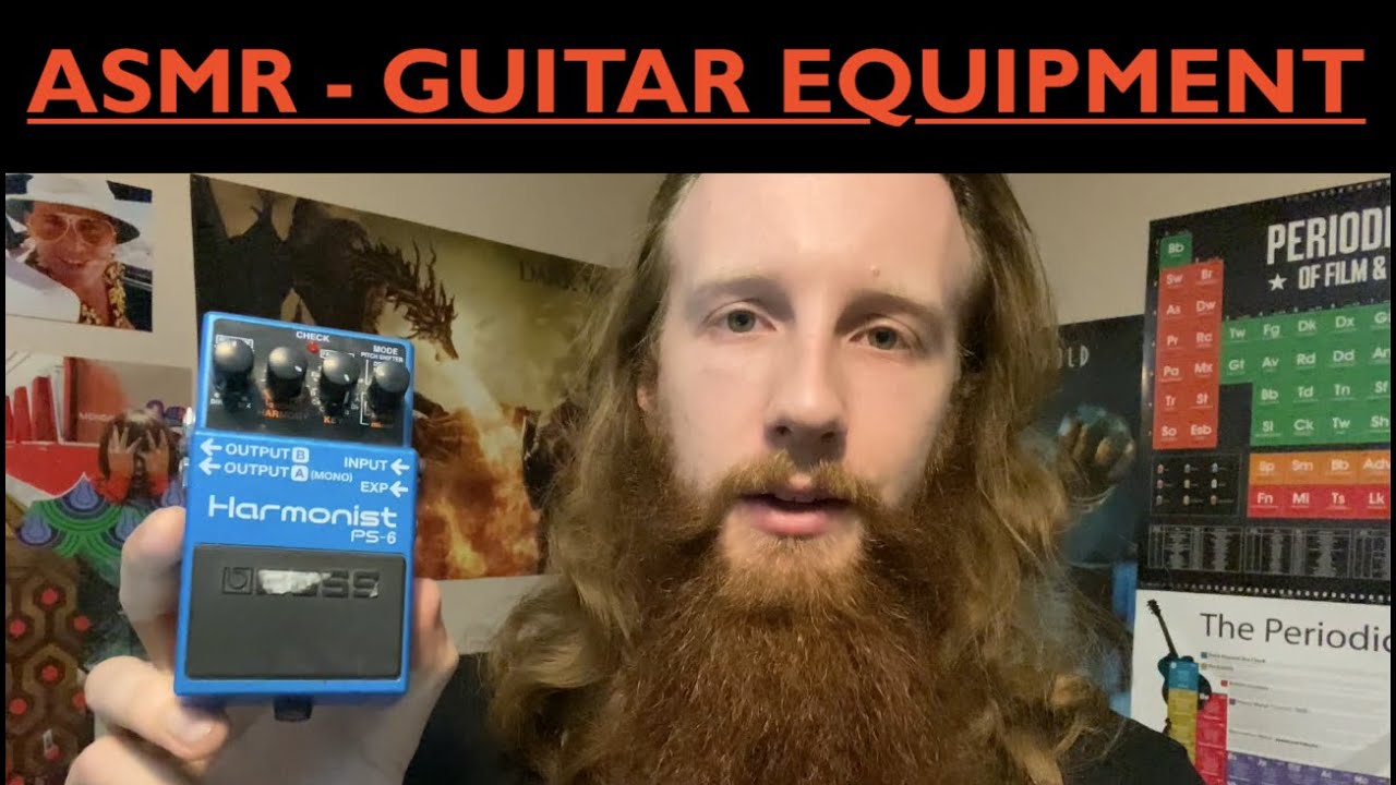ASMR Guitar Equipment YouTube