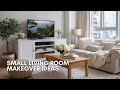 Small Living Room Makeover Ideas | Elegant Minimalist Style for a Timeless Look