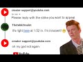 Rick Rolling YouTube After Copyrighting me for Using the Rick Roll Song