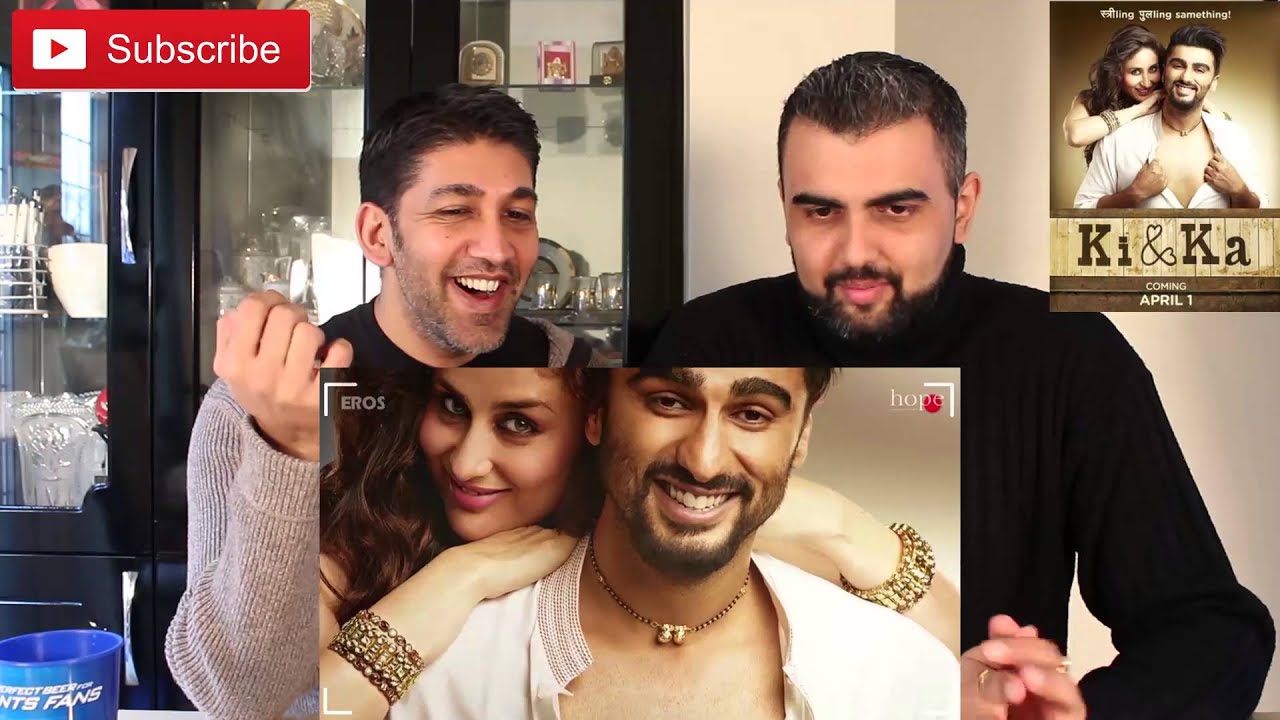 KI and KA Poster Trailer Reaction | Arjun Kapoor, Kareena Kapoor |