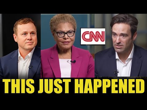 🚨Mayor Karen Bass Realizes Spencer Pratt Will Beat Her When CNN Asks This Question