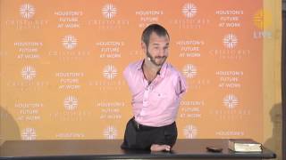 Nick Vujicic at Cristo Rey Jesuit - October 2015