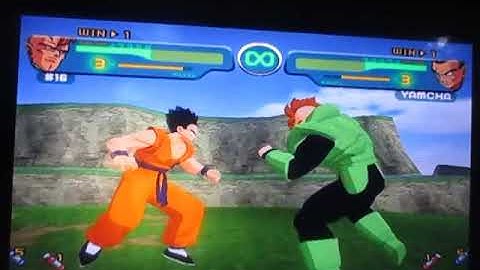 Dragon Ball Z Budokai(Gamecube)-Android 16 vs Yamcha II