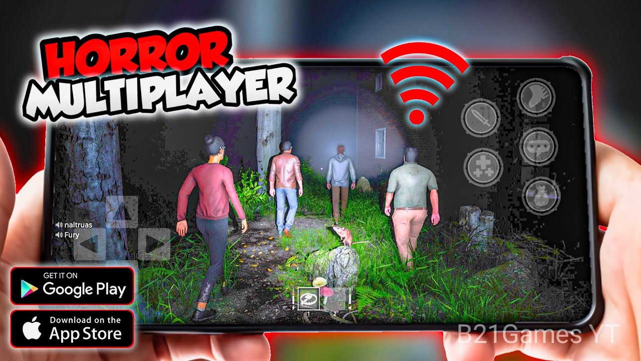 💀🎮 OS MELHORES JOGOS DE TERROR MULTIPLAYER PARA CELULAR EM  2021(ATUALIZADO) 