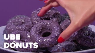 Ube Donut I Monochromatic Eats