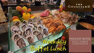 The Courtyard Buffet Lunch Pavilion Hotel Bukit Bintang Kuala Lumpur