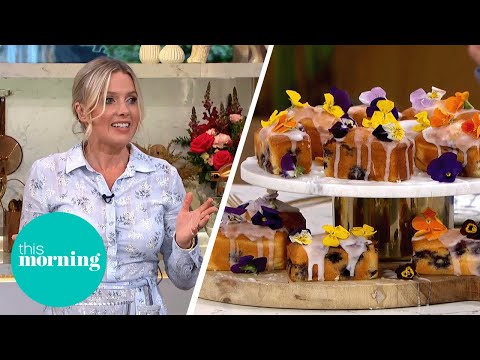 Juliet’s mini blueberry lemon cakes perfect for a picnic | this morning
