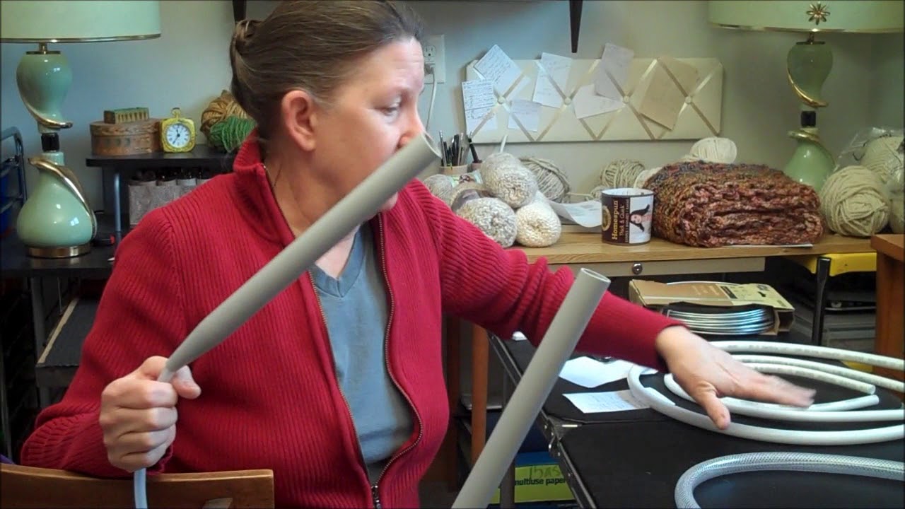 Lesson 26 How to DIY Big Open Knitting Hoops YouTube