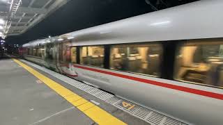 287系特急くろしお25号和歌山行き　　夜の阪和線和泉砂川発車！