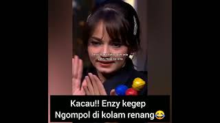 Al ghazali kaget Enzy suka pipis di kolam renang #tonightshow #vindes #enzystoria