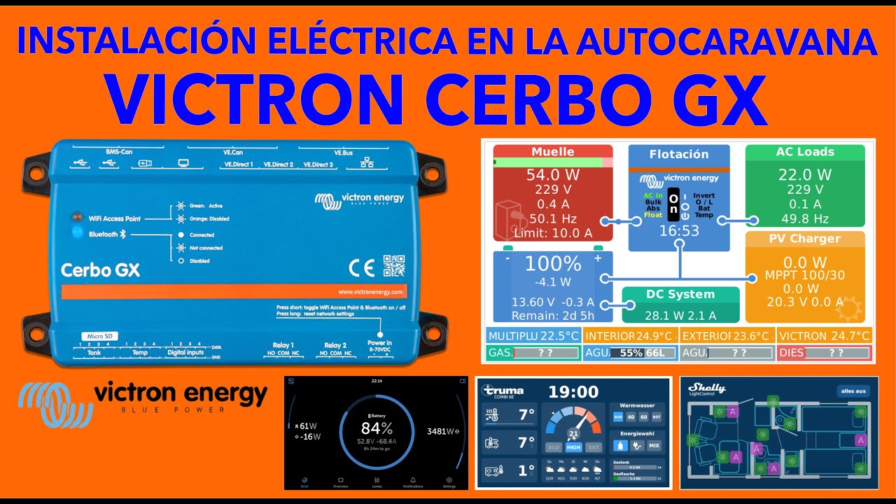 ☀️VICTRON GX 🔴 UNA INSTALACIÓN ELÉCTRICA Y ¿DOMÓTICA? LISTA PARA CRECER‼️