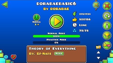 Geometry Dash - Dorabaebasic 6 (100%)