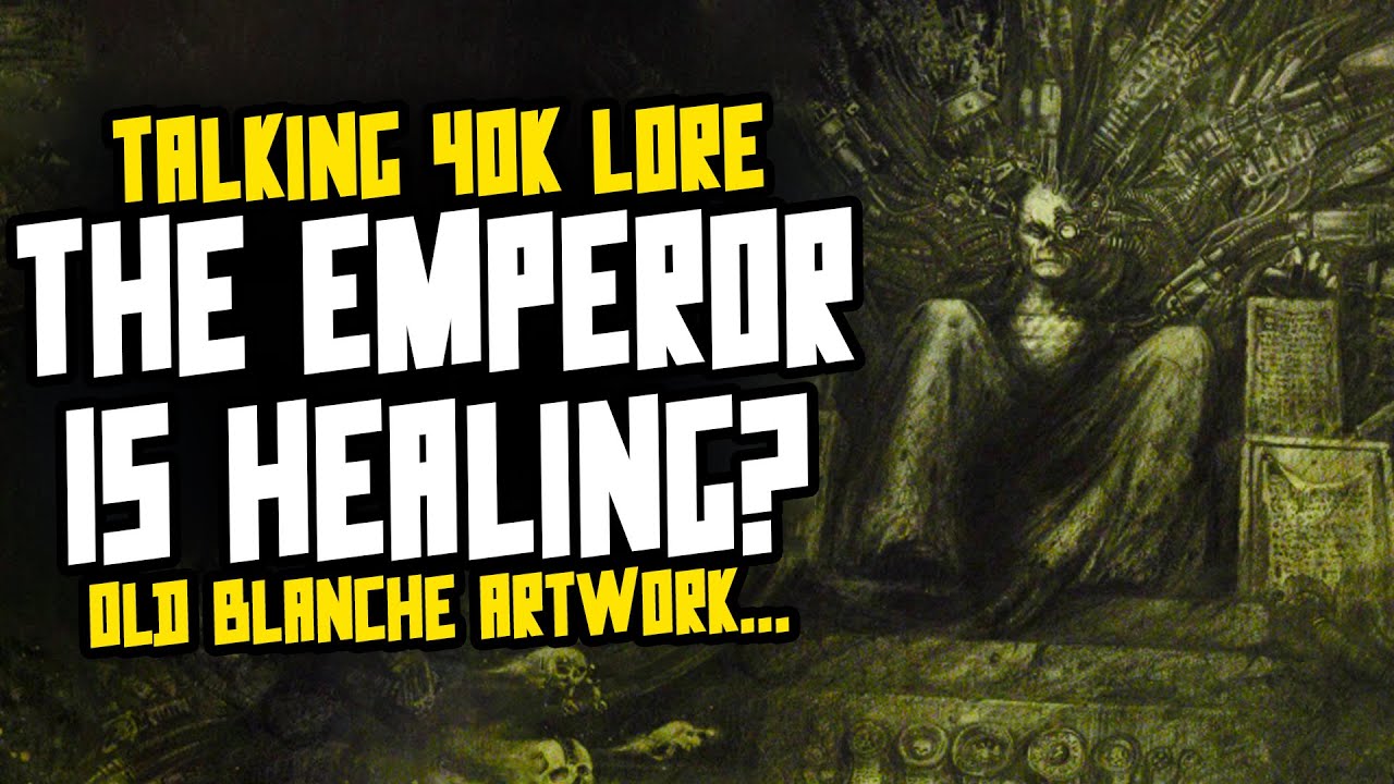 THE EMPEROR IS HEALING?! 10th Edition Artwork... - YouTube