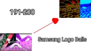 191-380 Samsung Logo Balls (THIRD LONGEST VIDEO)