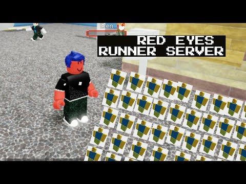 Red eyes runner server but i can just do random things as the one who started it (not really)