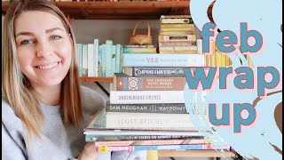 February Reading Wrap Up // alternate history, cookbook, & celebrity memoirs