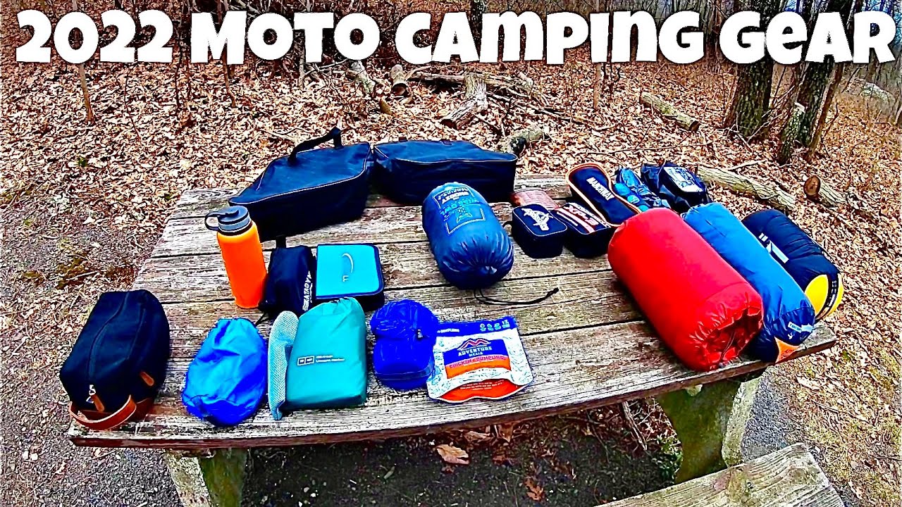 Motorcycle camping gear 2022