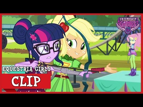 The Tri-Cross Relay: Applejack's Honesty | MLP: Equestria Girls | Friendship Games! [HD]