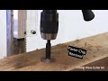 Drilling Perfect Holes with Fisch WaveCutter Forstner Bits