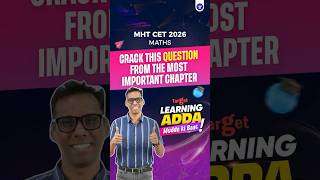 Crack this MHT-CET 2025 question from the most important chapter #shorts