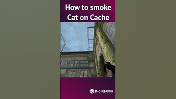 ☁️ How to smoke A-Cat on Cache T-Side [CS:GO]