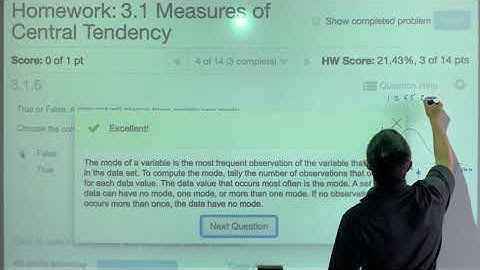MATH 1342 - 3.1 - Measures of Central Tendency