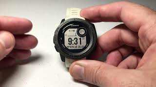 Garmin Instinct Solar - Battery Saver ("Watch Face" Feature) screenshot 3