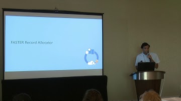 Badrich Chandramouli, Microsoft Research, FASTER: A Concurrent Key-Value Store with In-Place Updates