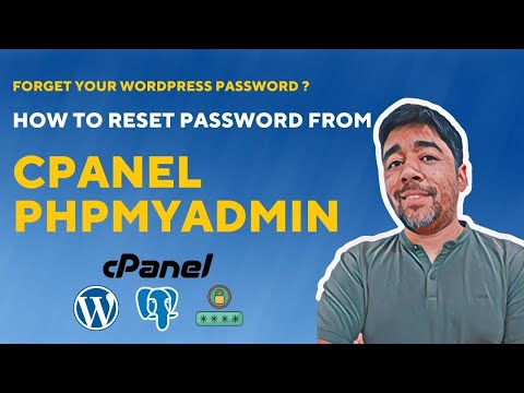 Change WordPress Password PHPMyAdmin