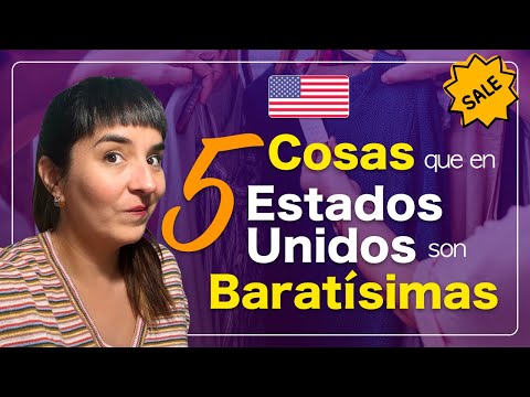 Cosas baratas en EEUU que puedes comprar allí y aprovechar tu viaje