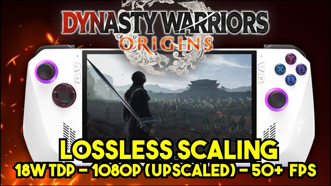 Dynasty Warrior Origins - ROG Ally Z1 Extreme - Lossless Scaling ...