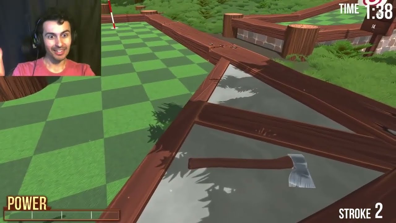 Gar Glitches Through the Golf Course YouTube