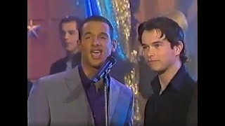 Boy Bands ALLIAGE & BOYZONE (Duet) - 'TE GARDER PRÈS DE MOI' - French TV show 'Video GAG' (1997)