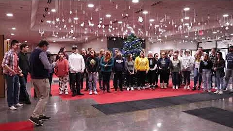 MVNU COLLEGIANS CHORALE FALL 2021 singing CHRISTMAS BLESSINGS