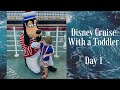 Disney Cruise With a Toddler | Day 1 Disney Fantasy | Cabin Tour #9020