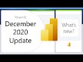 Power BI Update - December 2020