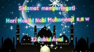 Status WA // Selamat memperingati Hari Maulid Nabi // (free download)
