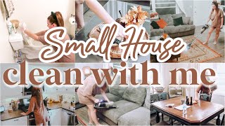 SMALL HOUSE CLEAN WITH ME | ALL DAY CLEAN WITH ME | SMALL HOUSE CLEANING MOTIVATION | CLEAN WITH ME